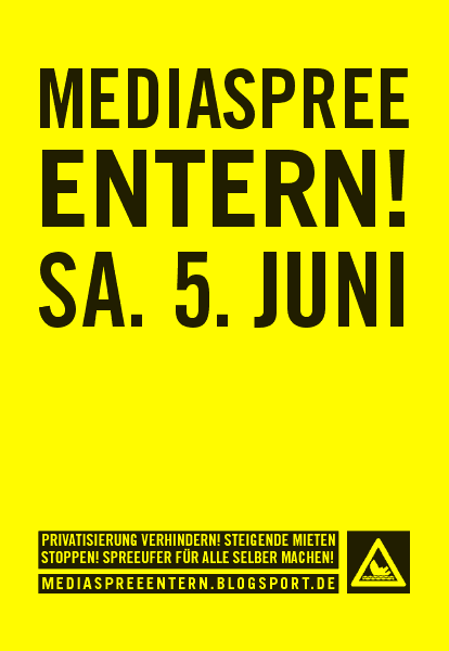 Mediaspree Entern 5. Juni