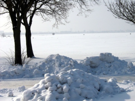 Schneeidylle Tempelhofer Feld